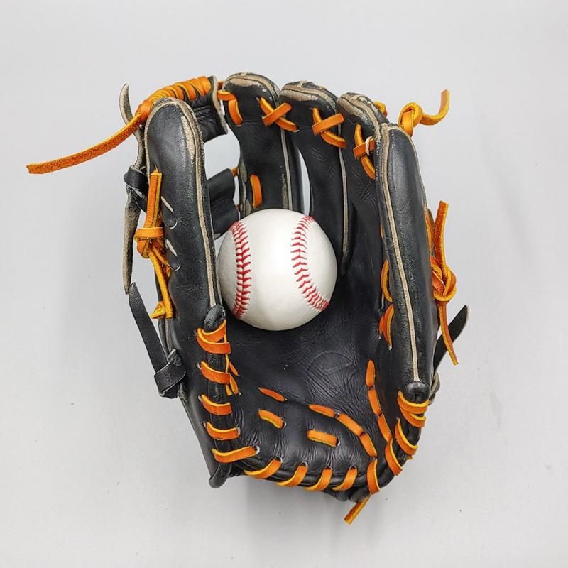 全紐交換済み (高校野球対応)】 ナイキ 硬式グローブ / 内野手用