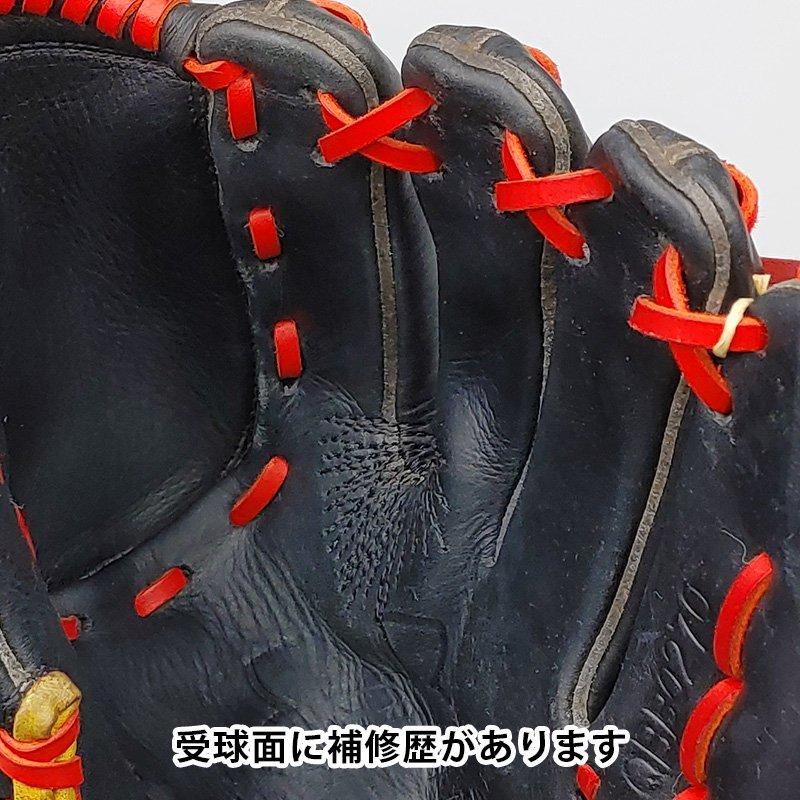 全紐交換済み】 アンダーアーマー 軟式グローブ / 投手用 型付け済み