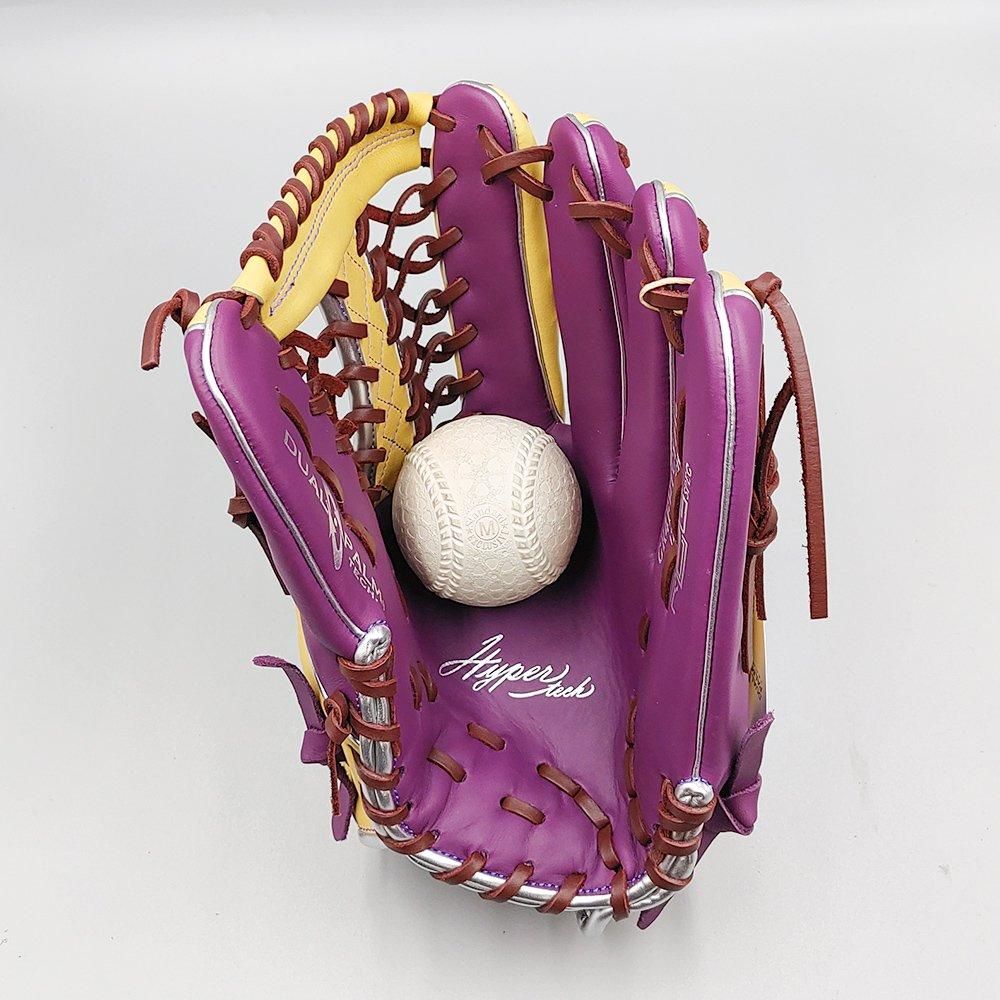 Rawlings 軟式グローブ 右投げ外野用 紫 Rawlings 軟式グローブ 右投げ