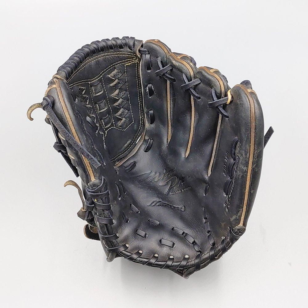 全紐交換済み (高校野球対応)】 ミズノ 硬式グローブ / 投手用 型付け
