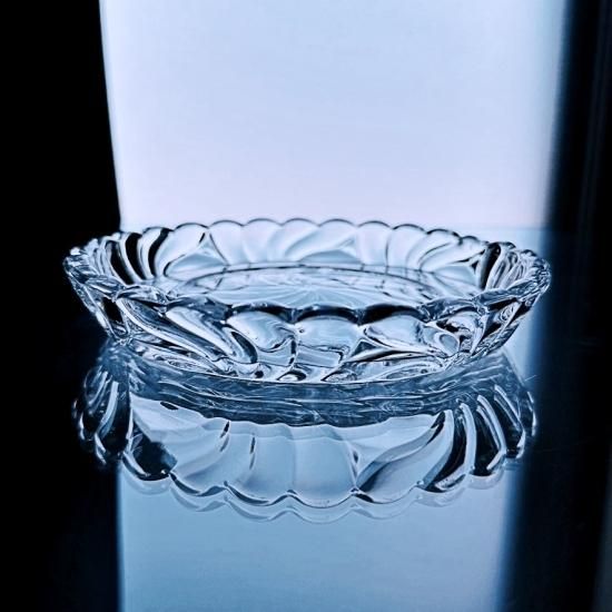 Baccarat オールドバカラ バンブーローズ 小型 クリスタルガラスの