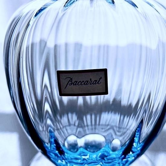 美しいバカラ アクアレーユの一輪挿し 【1990年以降】花瓶 - Baccarat