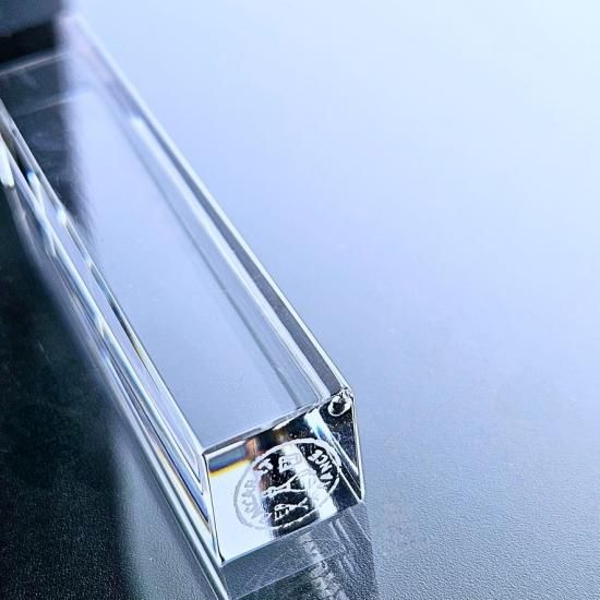 輝くオールドバカラ シンプルなカトラリーレスト【1936年以降】箸置き