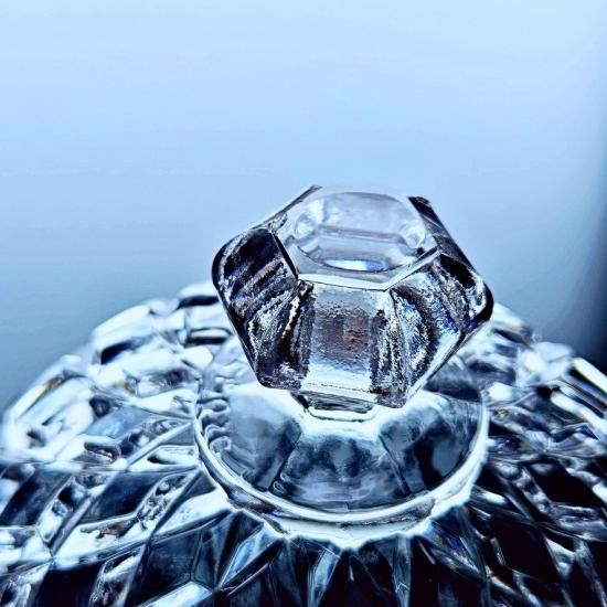 輝くオールドバカラ ディアマンカレのボンボニエール【1900年頃