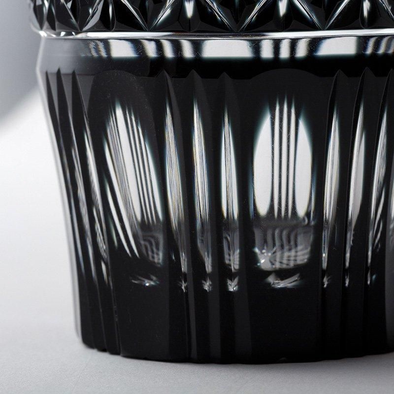 薩摩黒切子 オールド - いい日になりますように