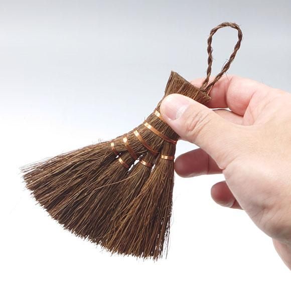 盆栽道具 鉢（棕櫚、シュロ）ホーキ - 盆栽、園芸道具の兼進