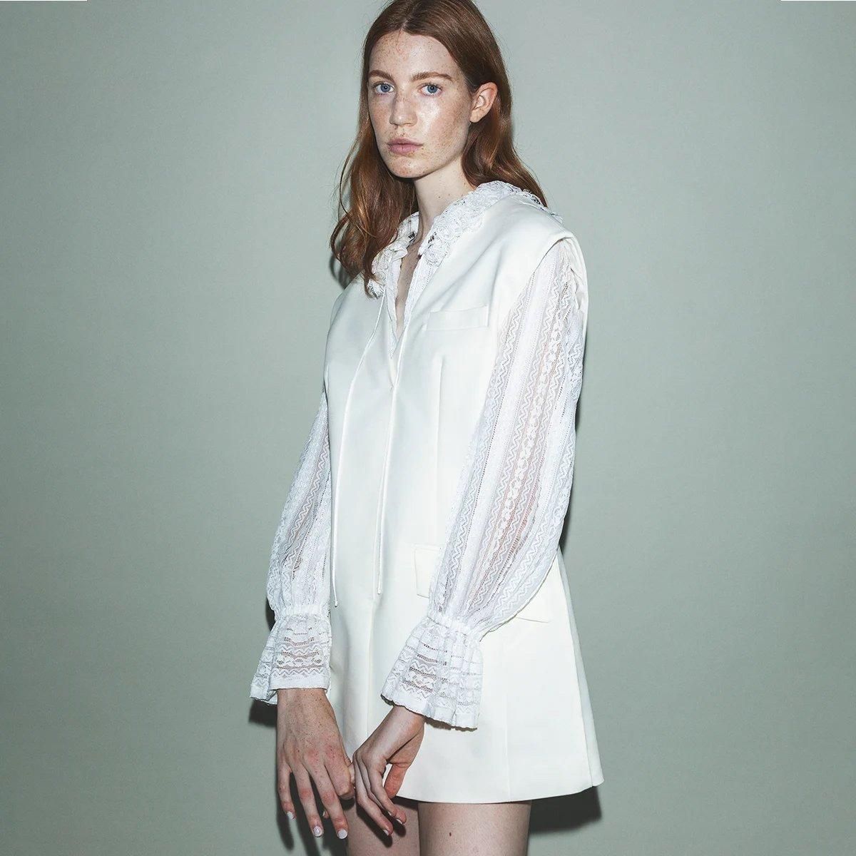 VENIT ヴェニット STRETCH LACE レースブラウス