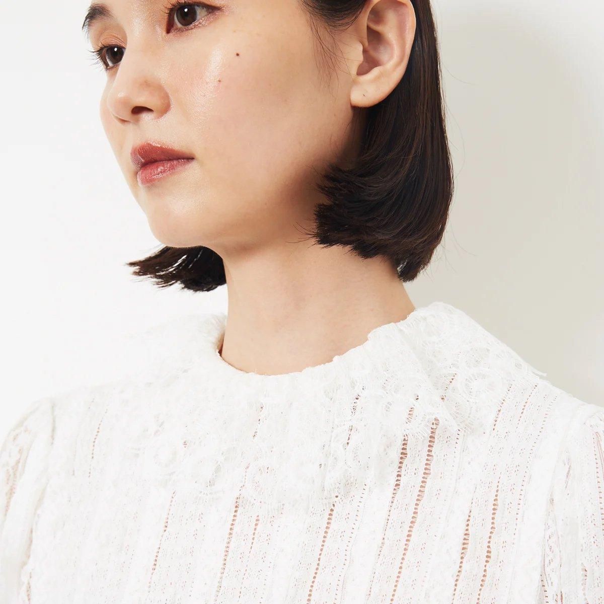 VENIT ヴェニット STRETCH LACE レースブラウス