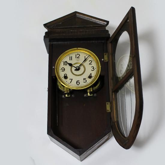 壁掛け振子時計 | 林時計製 - レア物・骨董・アンティーク｜レトロな