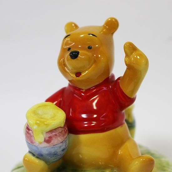 陶器製オルゴール | くまのプーさん - レア物・骨董・アンティーク