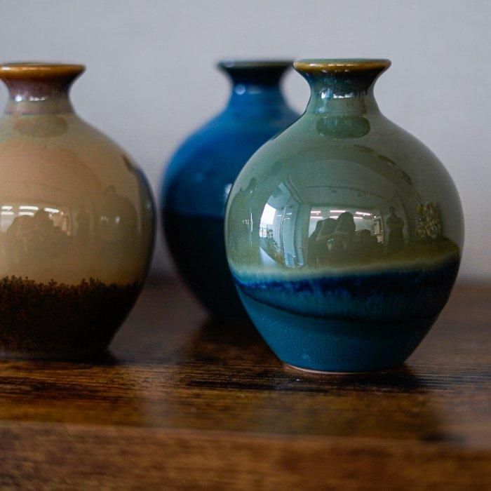Despots(デスポッツ) Vase reactive glaze フラワーベース 6 colours