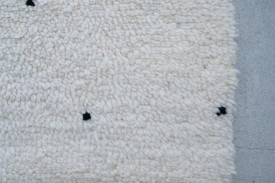 ベニワレン 160x105(No.448)ドット柄B - &MOROCCO モロッコラグの通販