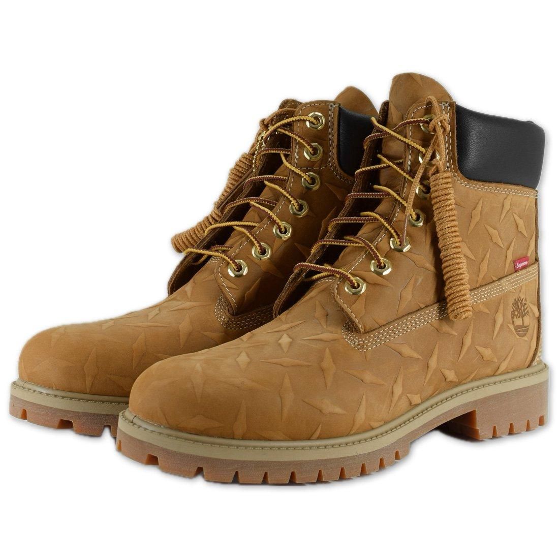SUPREME X TIMBERLAND DIAMOND PLATE 6INCH PREMIUM BOOT - Spyder