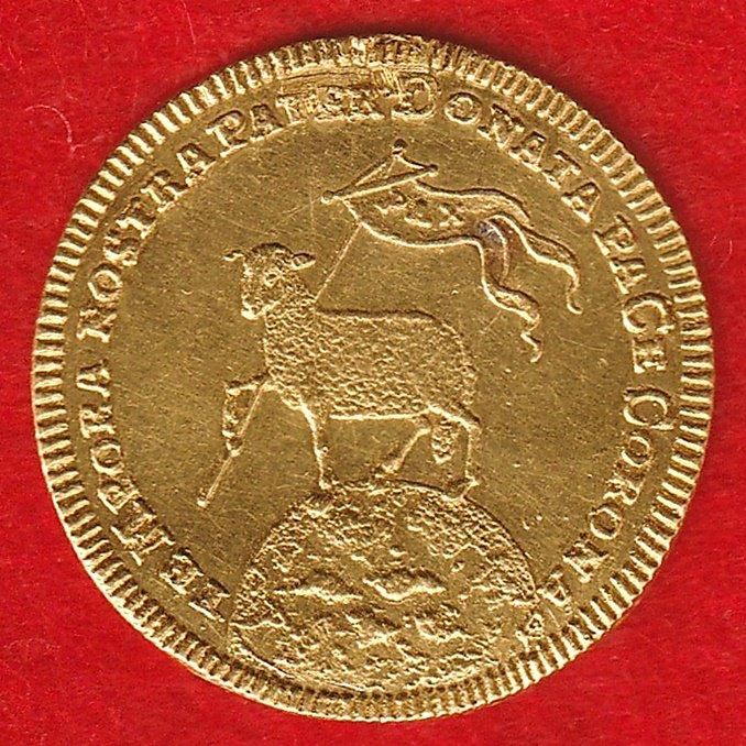 ドイツ ニュルンベルク 1700年 ラムダカット Ducat金貨 - 名古屋 創業