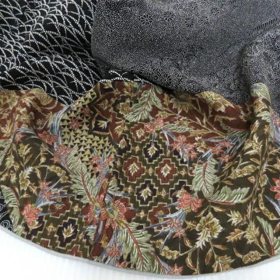 訪問着 二代目 更甚 江戸更紗 江戸小紋師 金田昇 御仕立上り(3361