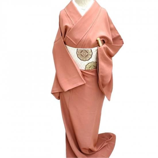 色無地 京都府知事認定 峰山練 丹後縮緬 フォーマル 式事 お茶席着物