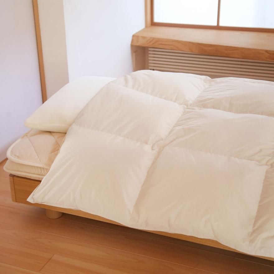 国産羽毛布団 合掛け「皐月」プレミアムゴールドラベル | 近江ふとん