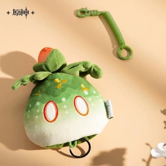 原神Genshin 草スライムぬいぐるみキーホルダー - 猫の肉球