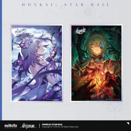 崩壊:スターレイル 光円錐アクリル色紙 キャストリス＆アナイクス - 猫