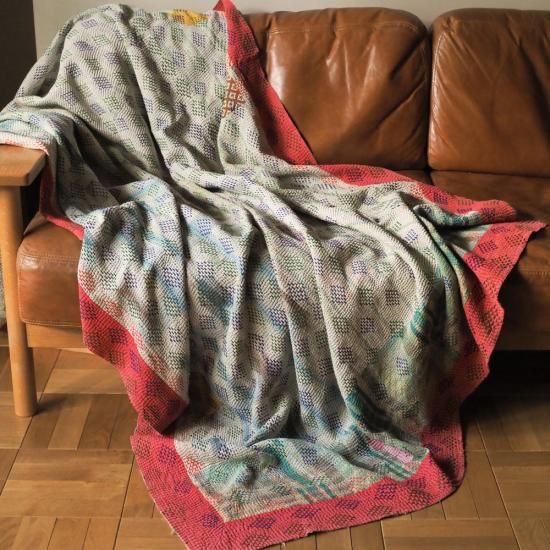 ヴィンテージカンタキルト | インド - mitikusa