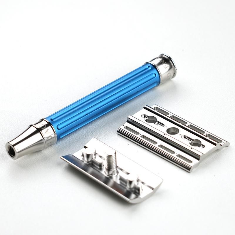 Edwin Jagger 3ONE6 | アルマイト・ブルー - 両刃カミソリ専門店 KOJAK