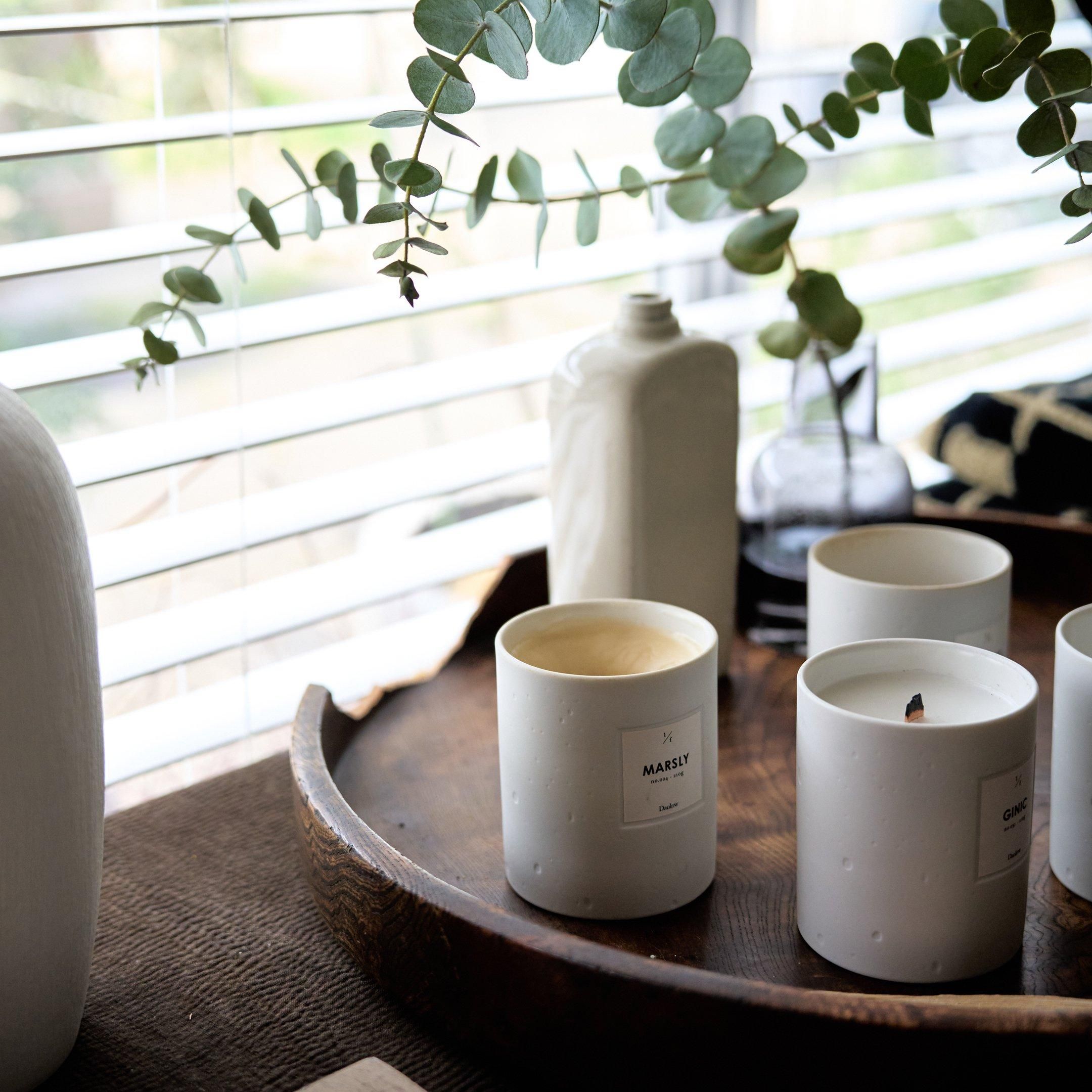 Danlow｜Fragrance wood candle - THE DAN｜ダンロウ｜フレグランス