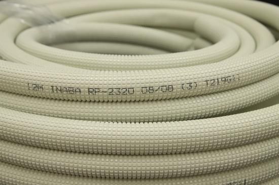 因幡電工 INABA エアコン配管用被覆銅管 | ペアコイル 2分3分 20m