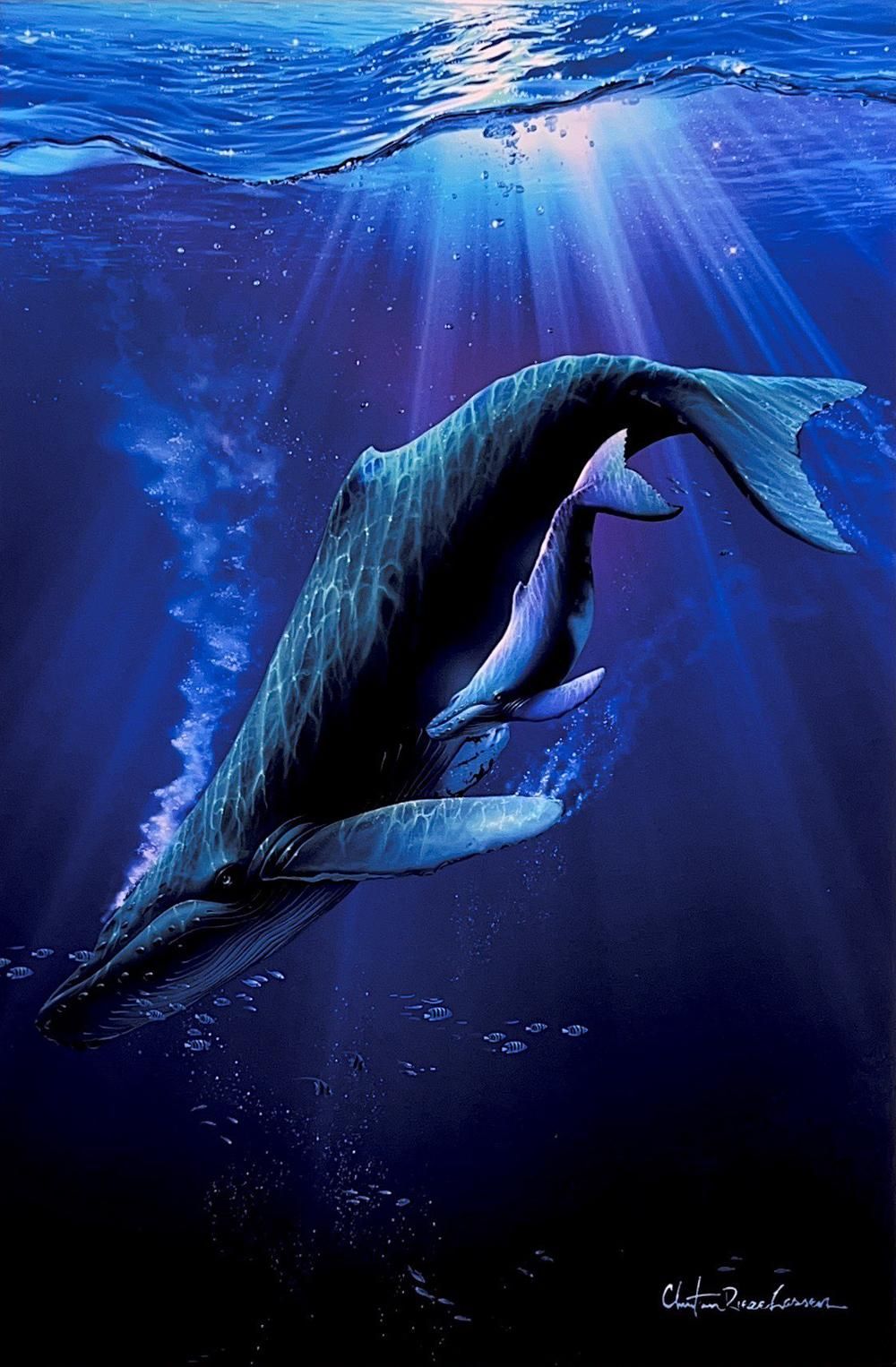 Gentle Giants | クリスチャン・ラッセン | アート・オブ・ライフ 株式