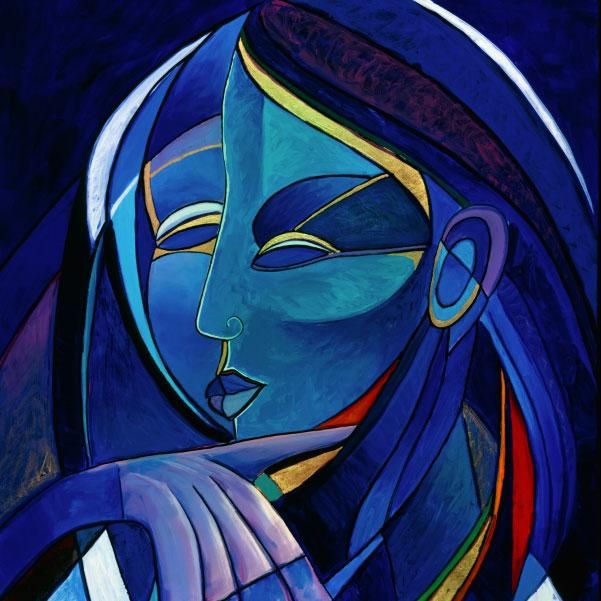 CUBIST FACE | クリスチャン・ラッセン | 版画 | 日本正規販売代理店