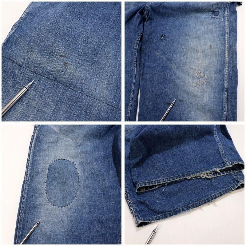 50s vintage BIGMAC 盾タグ ローバック デニム オーバーオール メンズ