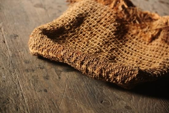 アイヌ民具 編袋 サラニプ