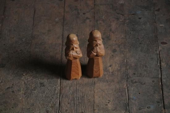 藤戸竹喜 ユーカラエカシ 木彫