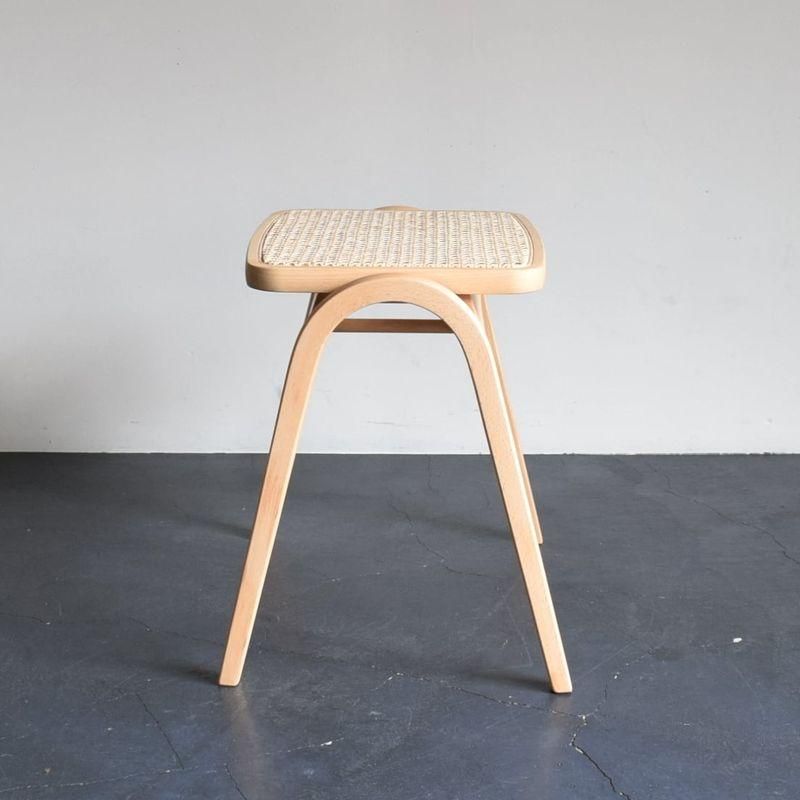 NO.202スツール | 藤座面/オイル塗装 別注タイプ | VOGUE JAPAN掲載