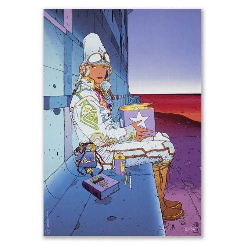 ポスター | STARWATCHER - FRONTIERE - MOEBIUS（メビウス）- メゾン