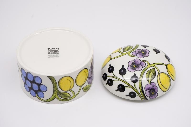 ARABIA Paratiisi 陶器キャニスター niko ARABIA Paratiisi 陶器