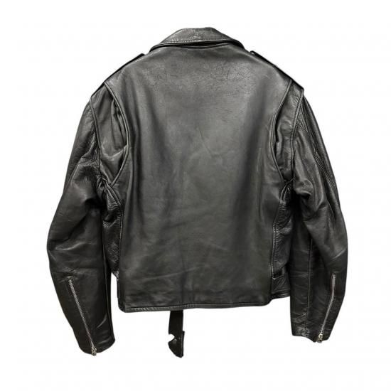 special! 1950s Kit Karson horsehide leather riders jacket BLACK