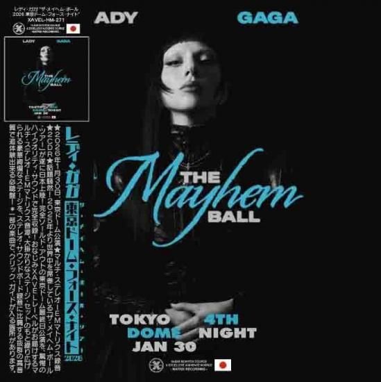 LADY GAGA (2CDR) THE MAYHEM BALL 2026 TOKYO DOME 4TH NIGHT - RECXROCK