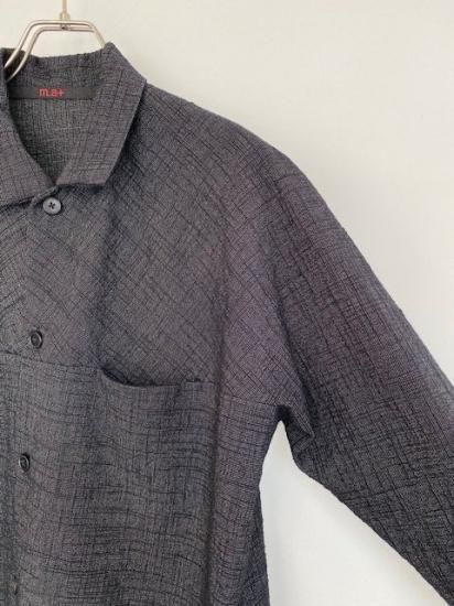 m.a＋ (エムエークロス) 2 Pocket One Piece Medium Fit Shirt (H250DB)