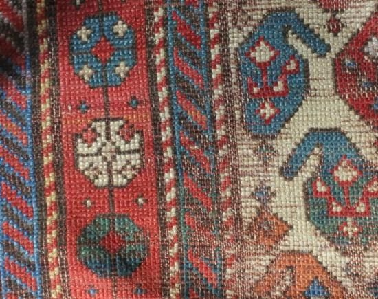 コーカサス アンティーク ラグ| 絨毯 - アンダイド プラス