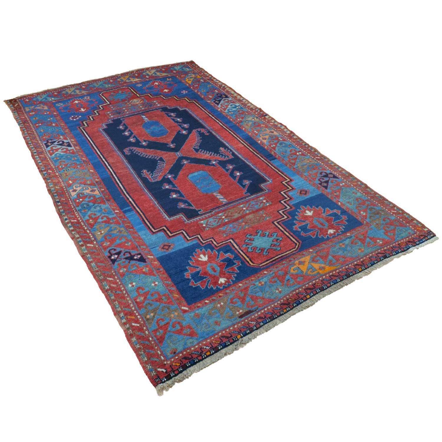 ロシア 1960年代 2440×1480|手織り - ヴィンテージラグ・トライバル