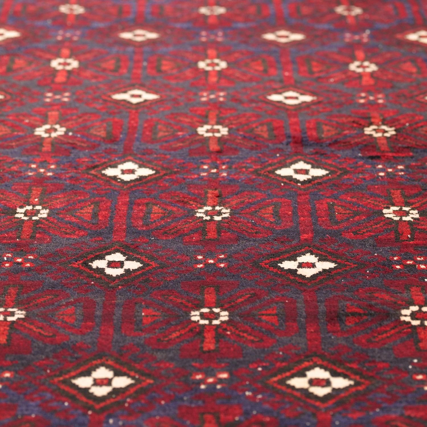 バルーチセミアンティークラグ | 1970年代の魅力 - ヴィンテージラグ