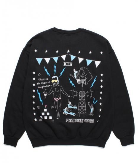 WACKO MARIA / 世界平和プロジェクト / CREW NECK SWEAT SHIRT ( TYPE-8 )