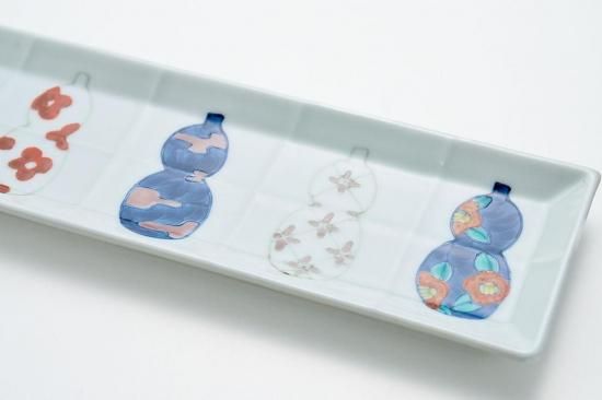 徳永 伊万里瓢箪 長角皿 | KOHNOオンラインショップ