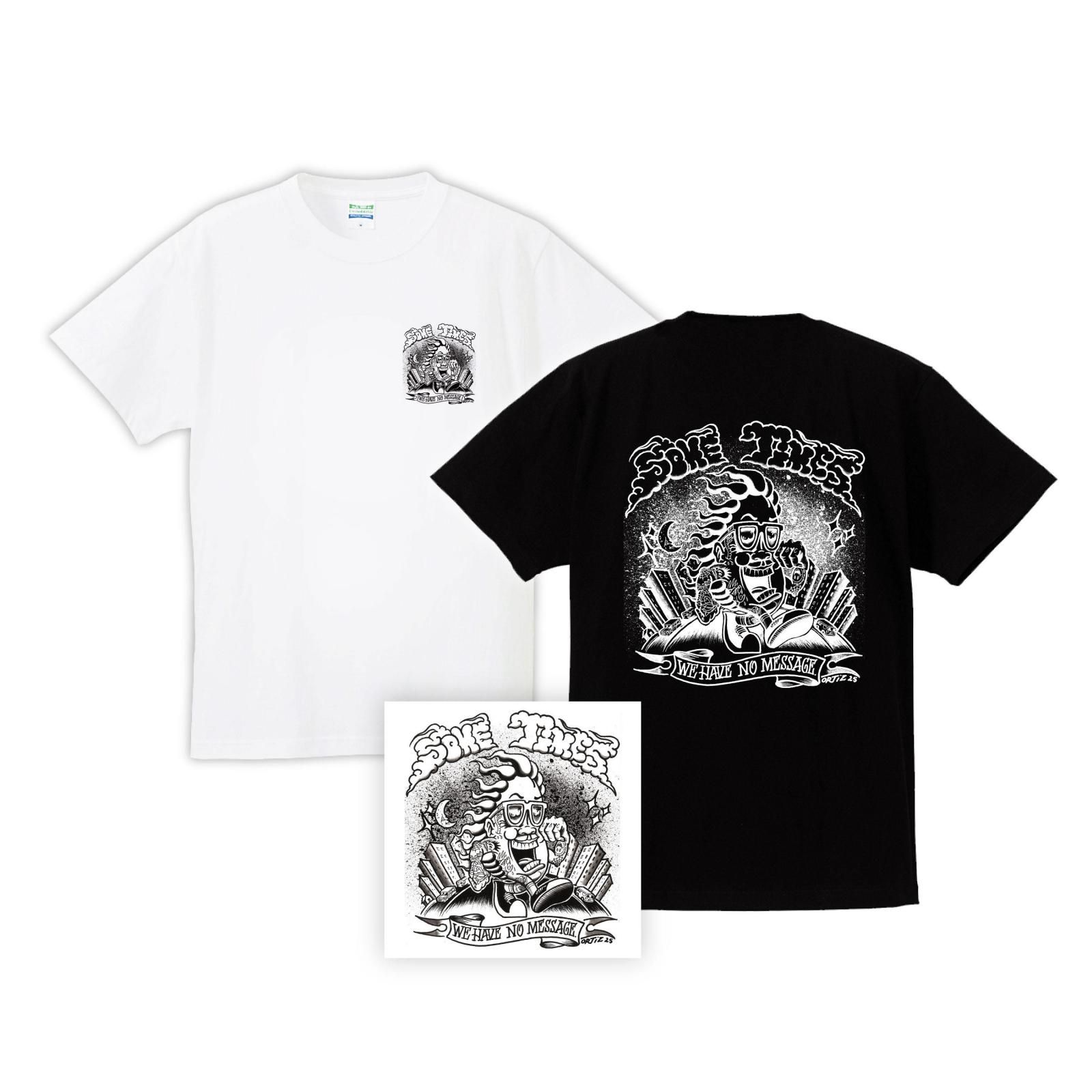 sometimes】We Have No Message CD + T-shirts set - Proud And Loud