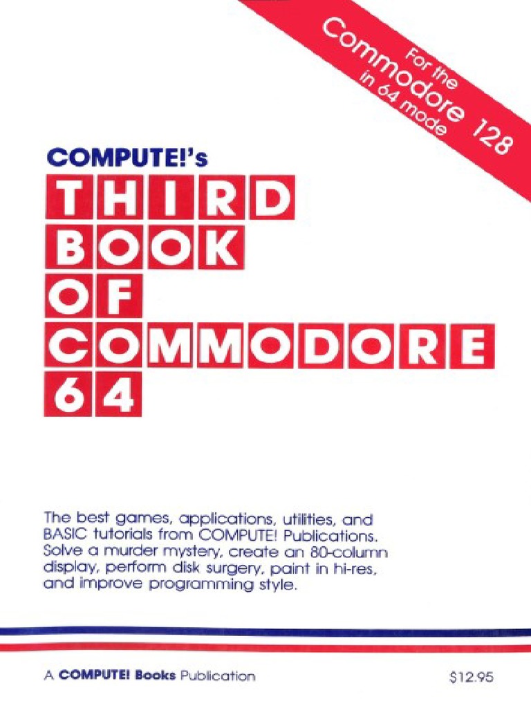 Compute's Third Book of Commodore 64 PDF | PDF | Array Data