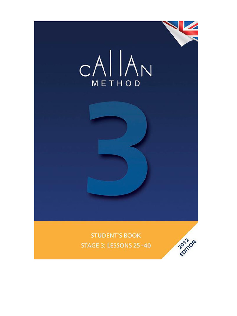 Callan Method 3 | PDF