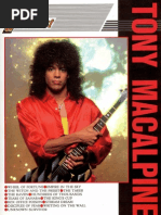 Tony Macalpine - Maximum Security (Guitar Songbook) | PDF | North