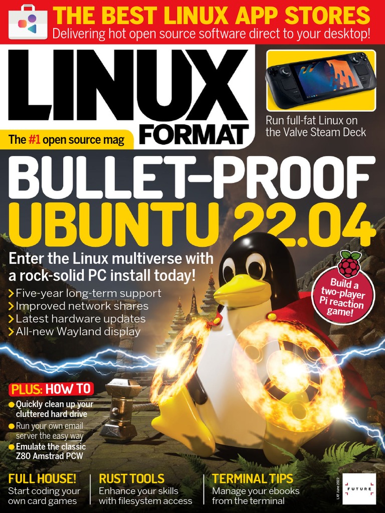 LXF - 289 - June 2022 | PDF | Linux Distribution | Software