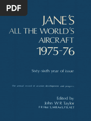 Jane's All The World's Aircraft 1975-76 | PDF