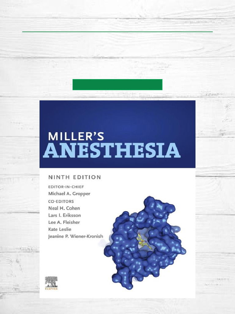 Trending Now Miller's Anesthesia, 2 Volume Set 9th Edition